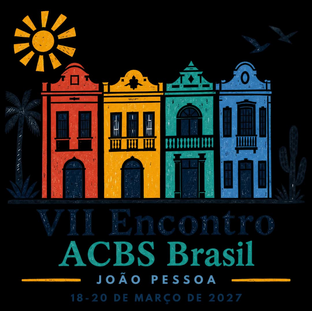 Ilustração em xilogravura de fachadas coloridas de João Pessoa